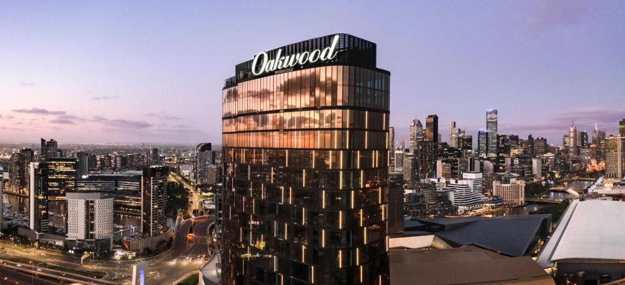 オークウッド プレミア メルボルンアパートホテル エクステリア 写真 Oakwood Premier Melbourne