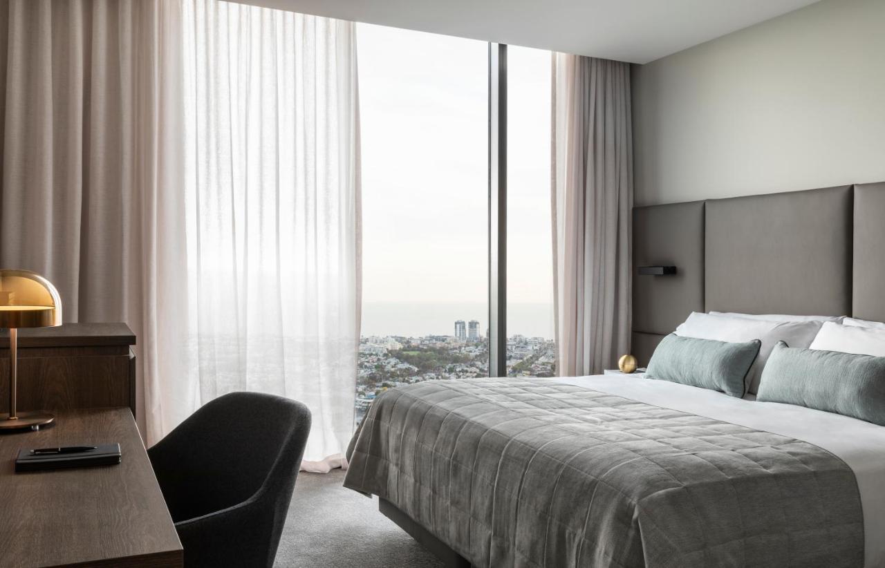 オークウッド プレミア メルボルンアパートホテル エクステリア 写真 A bedroom at the hotel