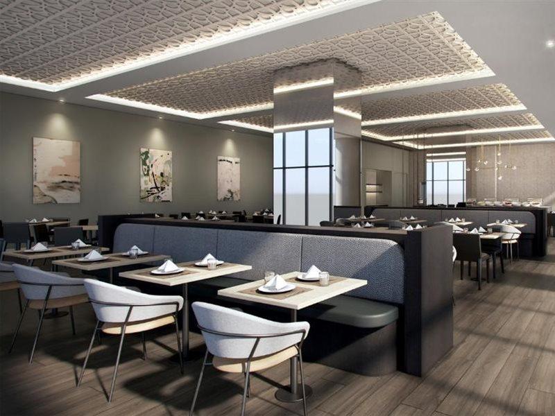 オークウッド プレミア メルボルンアパートホテル エクステリア 写真 The interior of the restaurant