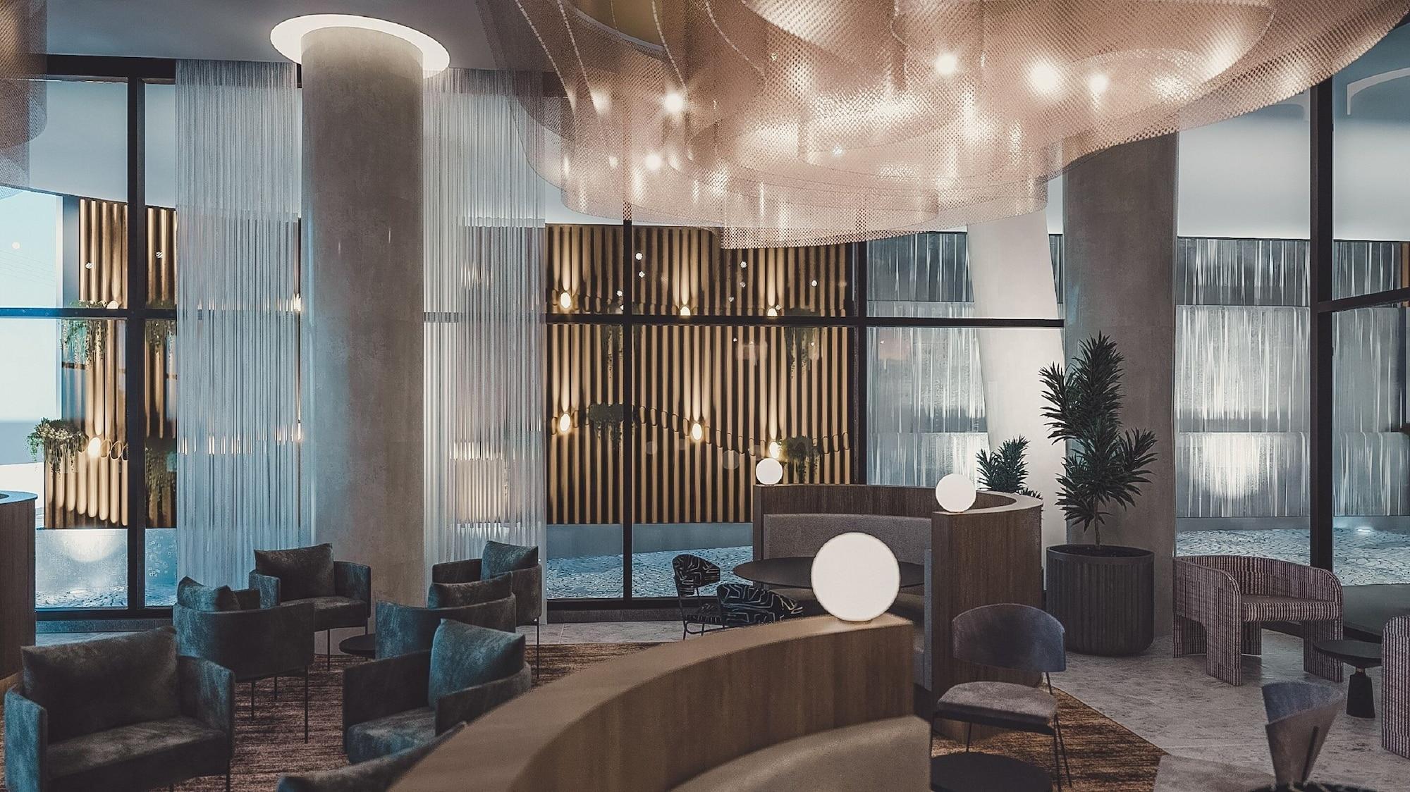 オークウッド プレミア メルボルンアパートホテル エクステリア 写真 The interior of the hotel