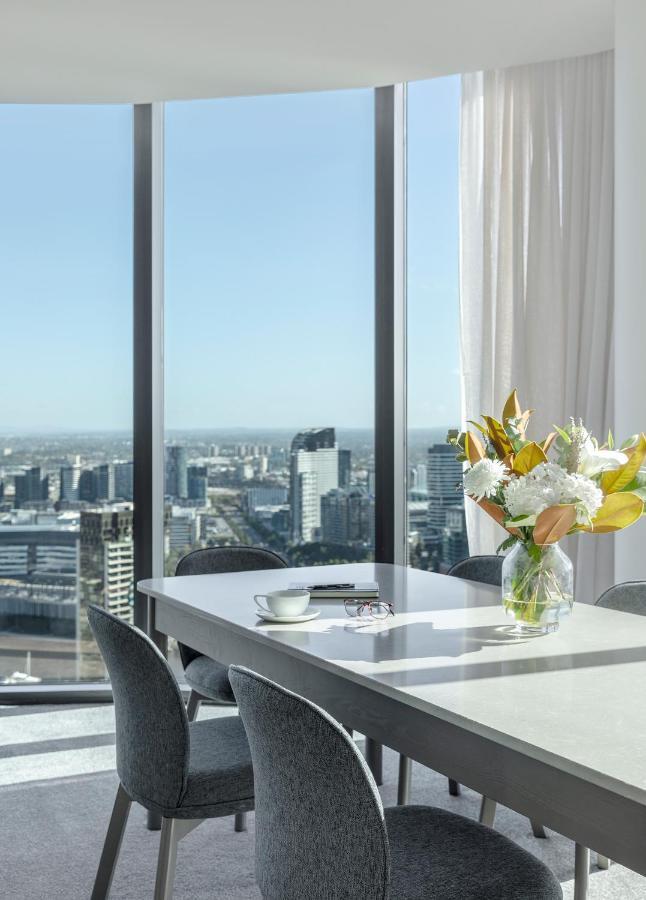 オークウッド プレミア メルボルンアパートホテル エクステリア 写真 View from a typical apartment